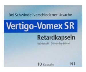 Vertigo Vomex Sr Retardkapseln (10 Stück)