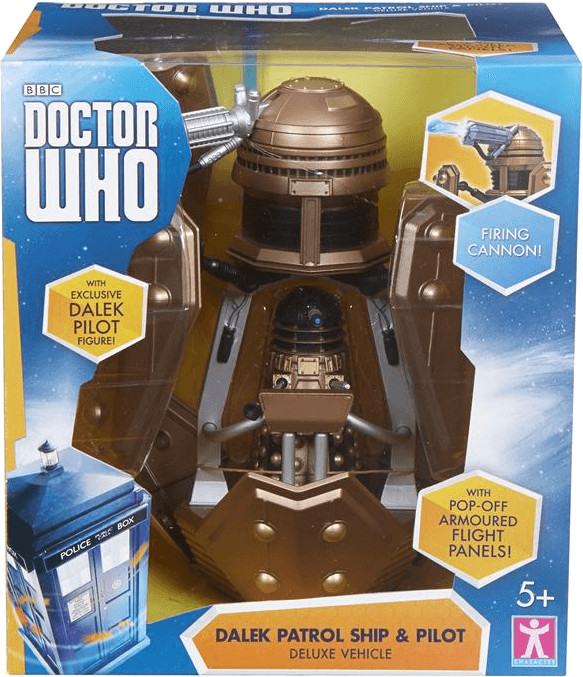 Character Options Doctor Who Dalek Patrol Ship and Figure