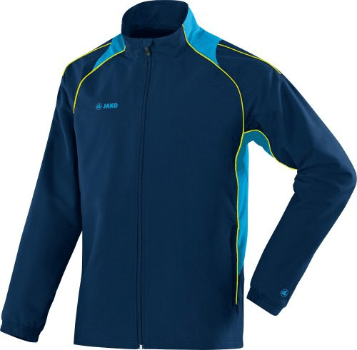 JAKO Veste de présentation Attack 2.0 femme marine/turquoise/jaune