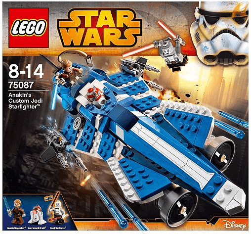 LEGO Star Wars - Il Jedi Starfighter personalizzato di Anakin