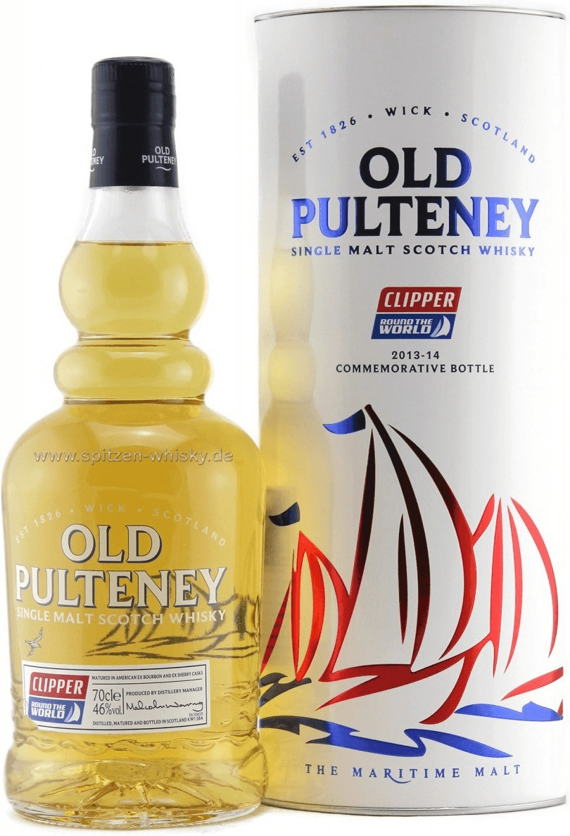 Old Pulteney Clipper Round the World Commemorative Bottle 0,7 L 46 %