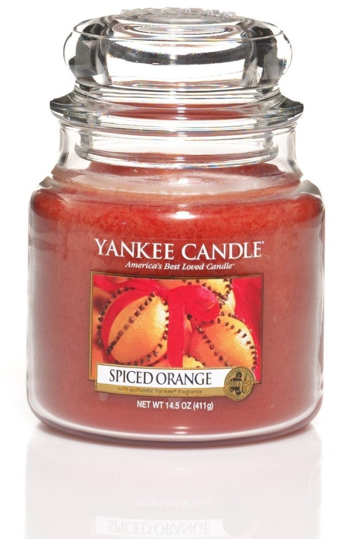 Yankee Candle Spiced Orange Jarre moyenne 411 g