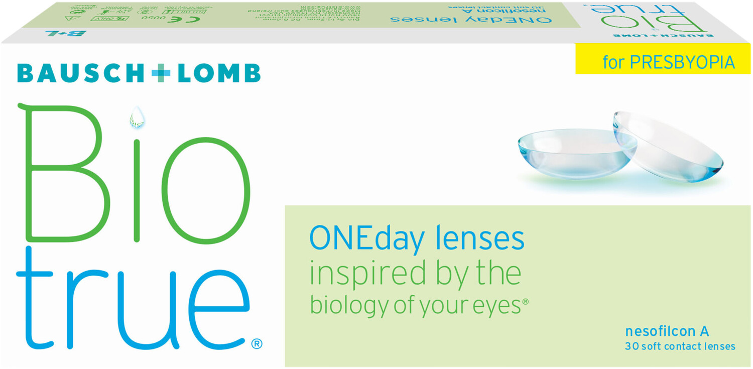 Bausch & Lomb Biotrue ONEday for Presbyopia (30 lentilles)