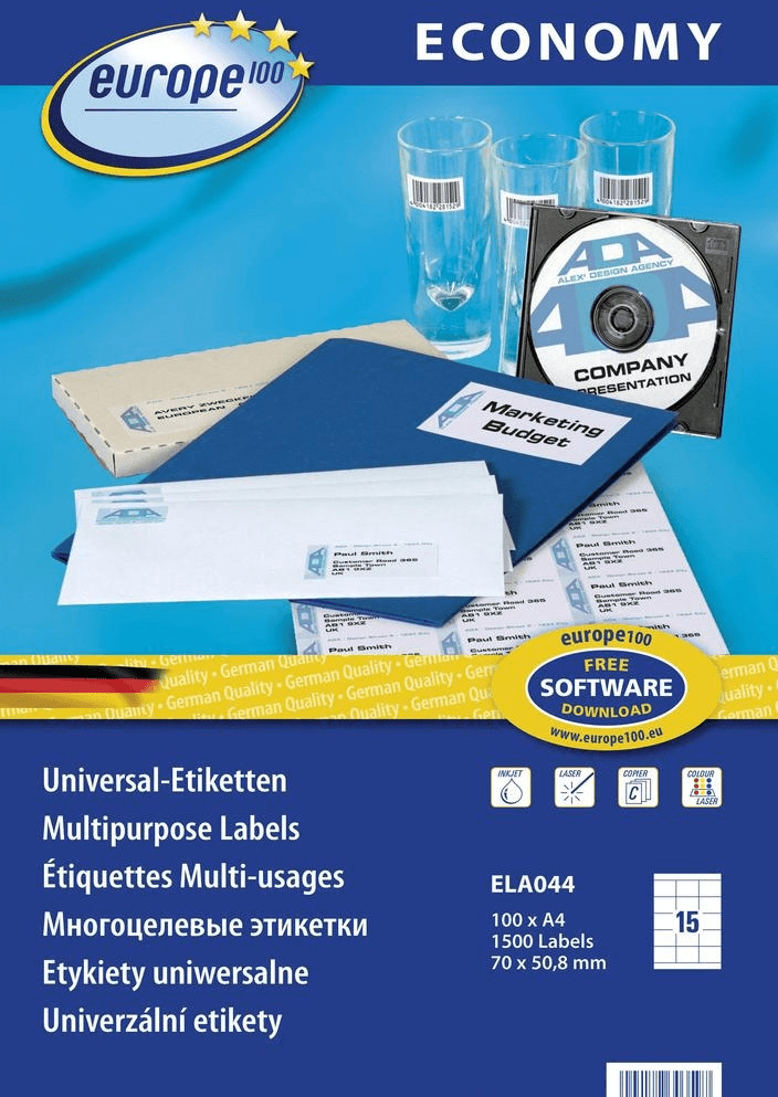 europe 100 ELA044