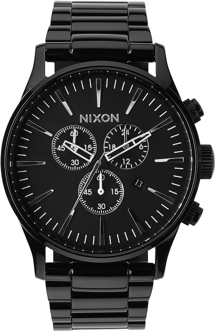 NIXON SENTRY CHRONO ブラック A386 000