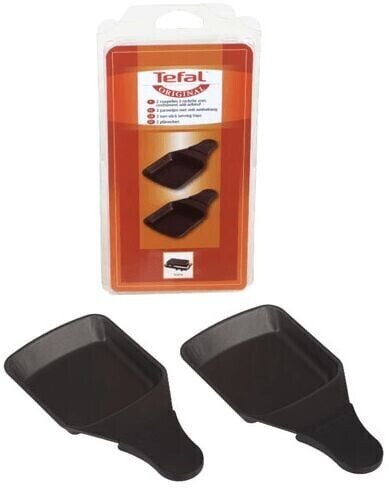 Tefal Pack de 2 Coupelles Carrées Anti-Adhesives pour Appareil à