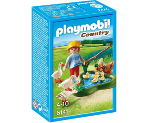Playmobil Boy with Ducks and Geese on the Pond 6141