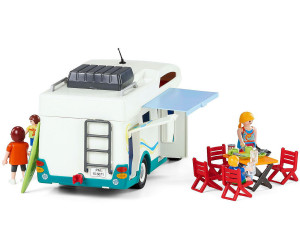 Soldes Playmobil Famille avec camping-car (6671) 2024 au meilleur prix sur