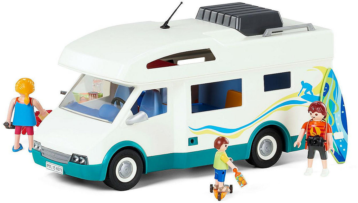 Auto Caravane Camping Playmobil pour la Famille - 6671 - Circulaire en ligne