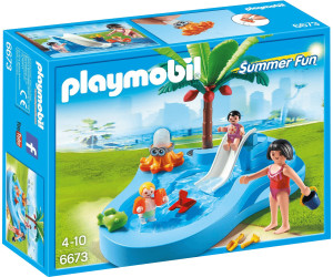 Playmobil Summer Fun 6673 Babybecken mit Rutsche Neu & OVP 