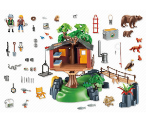 playmobil 5557 Wild Life Baumhaus Abenteuer Tiere Gold Großes Set 