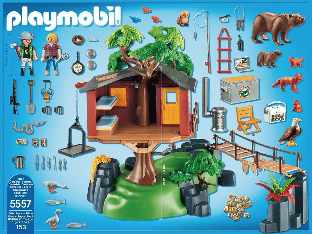 Soldes Playmobil Cabane des aventuriers dans les arbres (5557