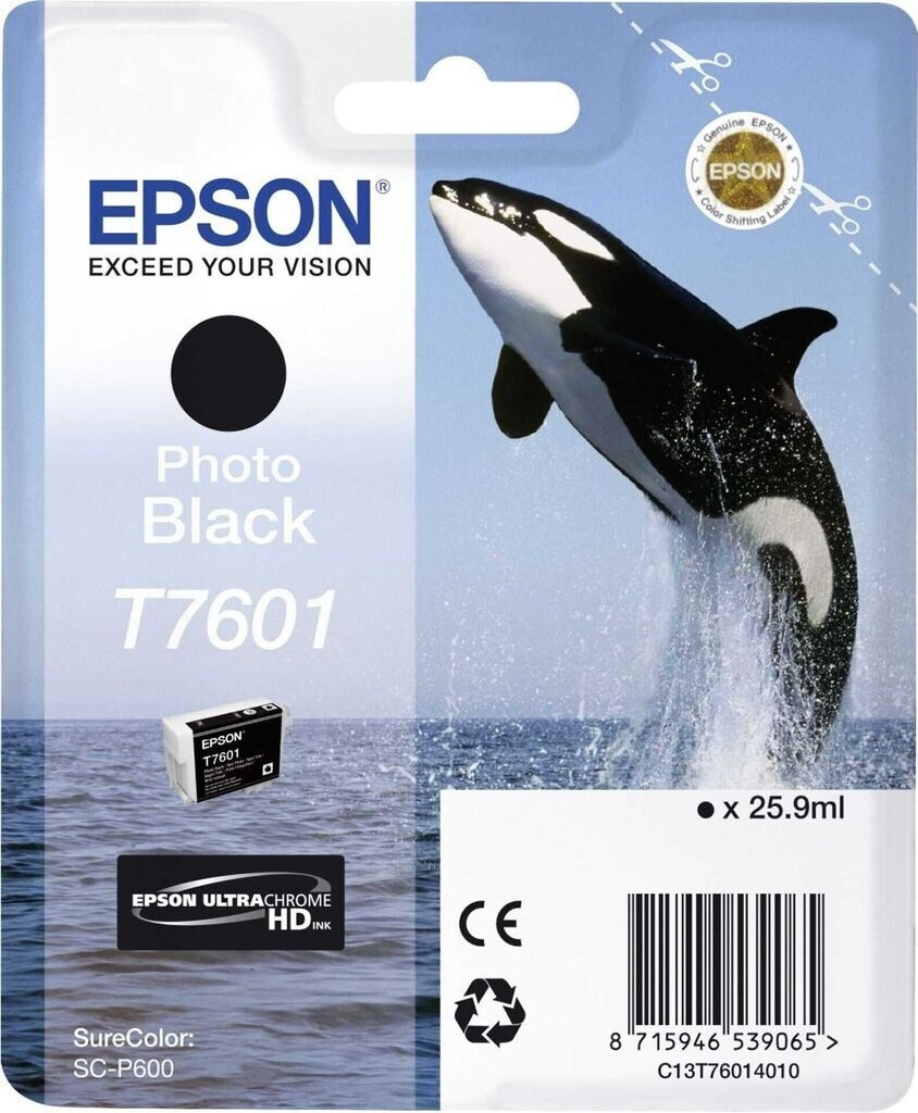 Epson T7601 photo noir (C13T76014010)