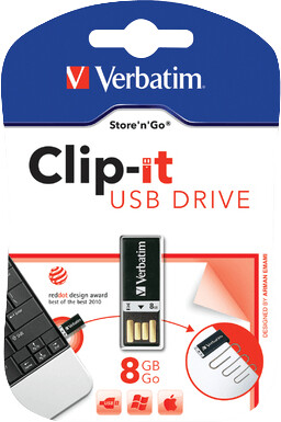 Verbatim Clip-it USB Drive 8GB