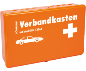 Erste Hilfe Auto KFZ Verband Tasche Verbands Kasten Schwarz 39