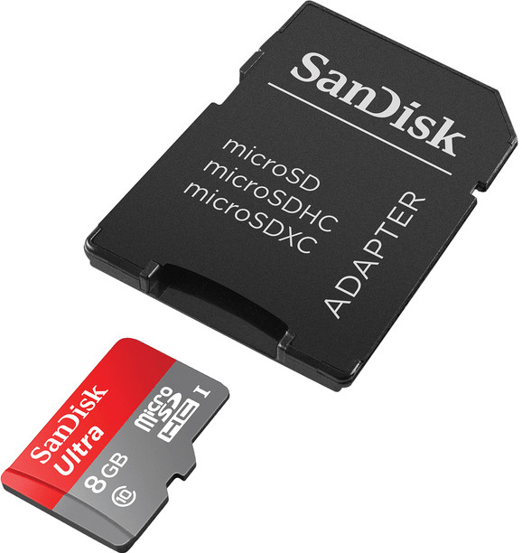 SanDisk Sandisk Mobile Ultra Android microSDHC 8 Go Class 10 UHS-I (SDSDQUAN-008G-G4A)