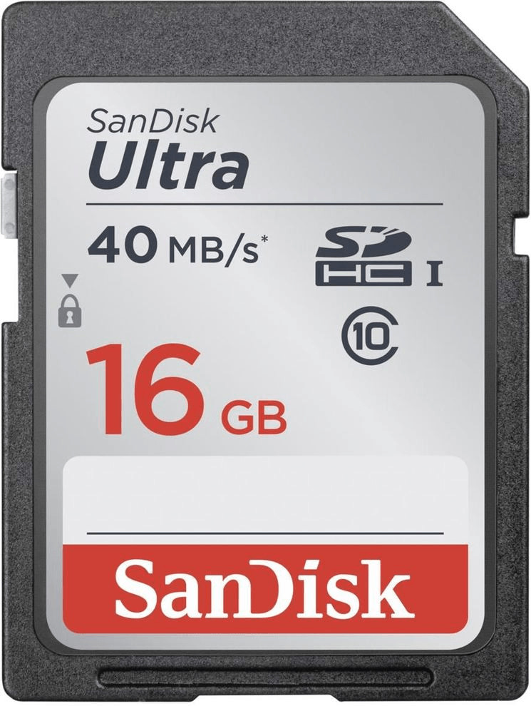 SanDisk Ultra SDHC 16GB Class 10 UHS-I (SDSDUN-016G)