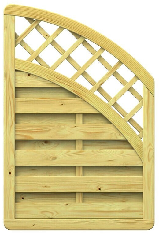TraumGarten Sichtschutz XL mit Rankgitter Rundbogen 89 x 179/134 cm ab