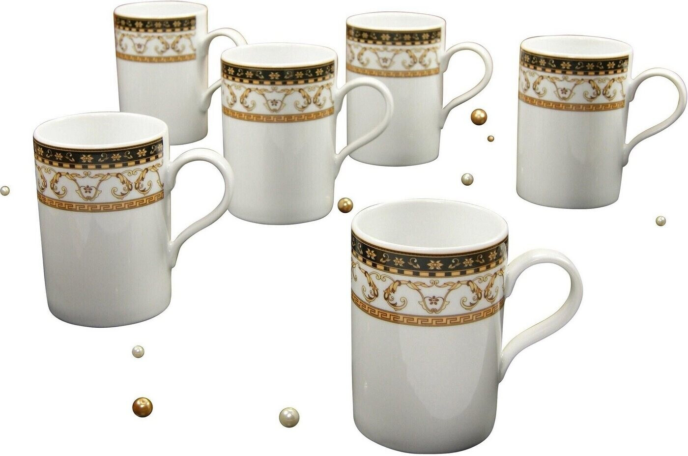CreaTable Majestosa Kaffeebecher weiß (6er Set) ab 28,99 € | Preisvergleich  bei