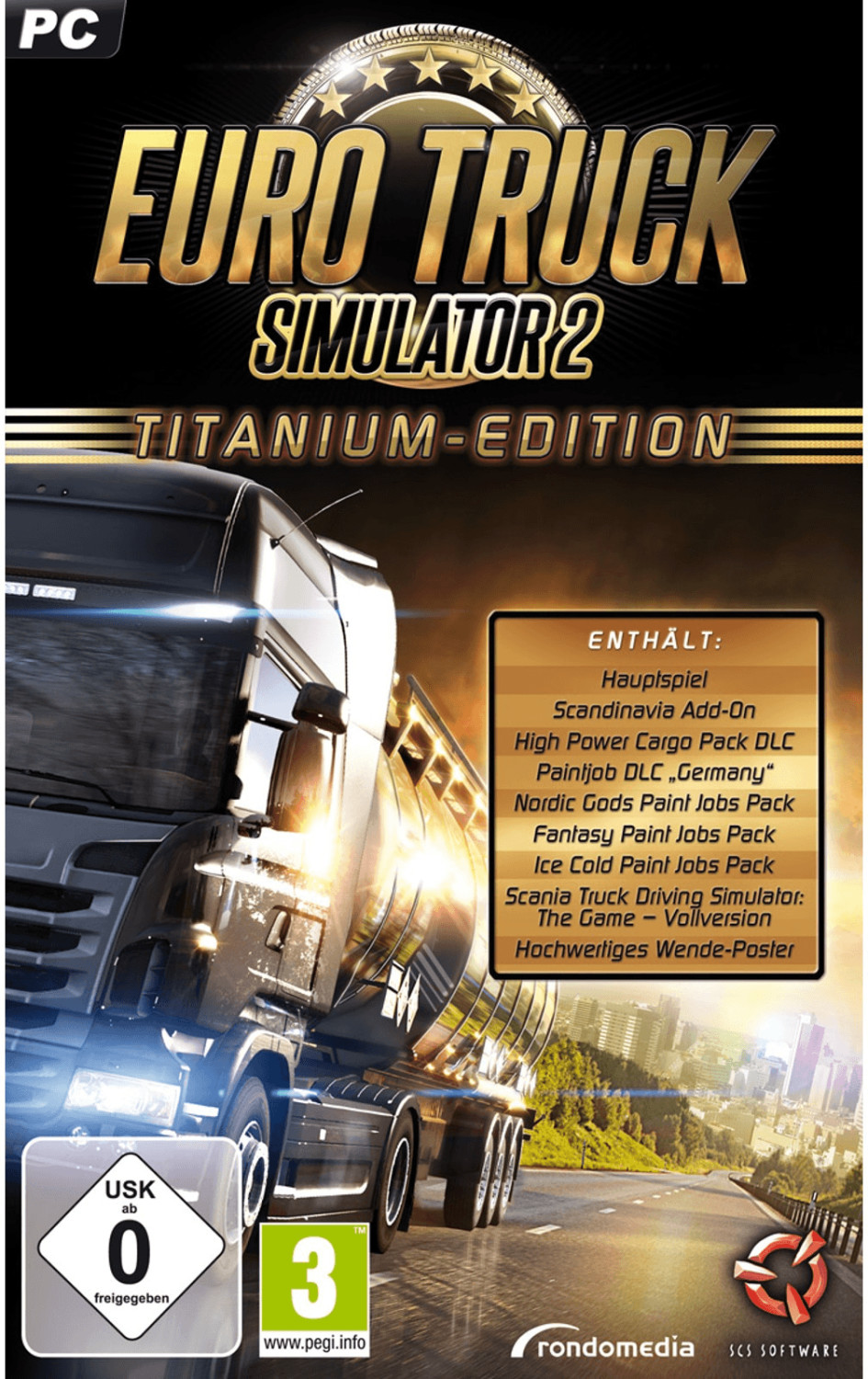 Euro Truck Simulator 2: Édition Titanium (PC)