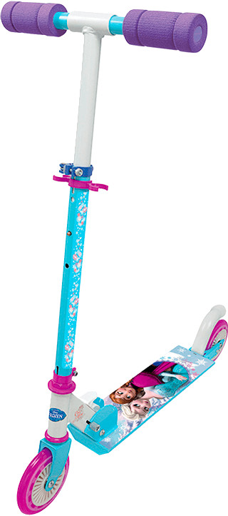 Smoby Patinette 2 roues pliable La Reine des Neiges