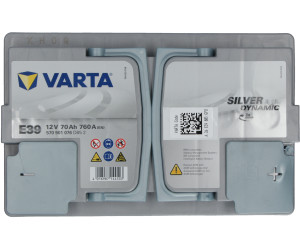 BATTERIE START STOP VARTA AGM E39 12V 70AH 760A (L3) - www