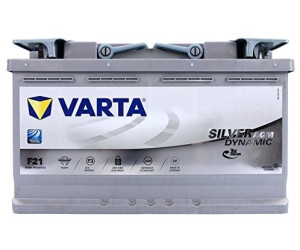 580901080D852 VARTA F21 SILVER dynamic F21 Batterie 12V 80Ah 800A B13  Batterie AGM