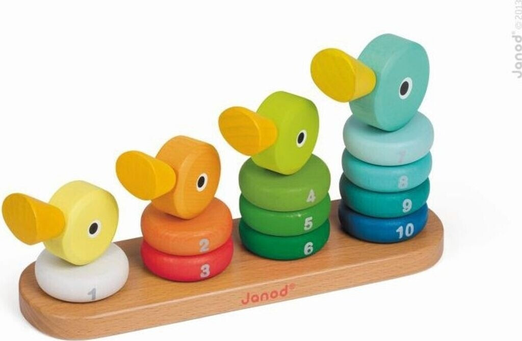 Janod Empilable Duck Family