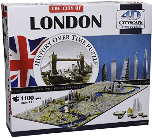 4D Cityscape Inc. 4D London Time Puzzle