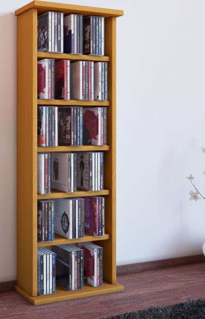 VCM Vostan CD/ DVD Tower Beech