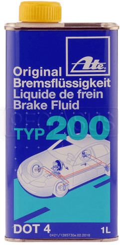ATE Original Bremsflüssigkeit DOT 4 Typ 200 1 Liter
