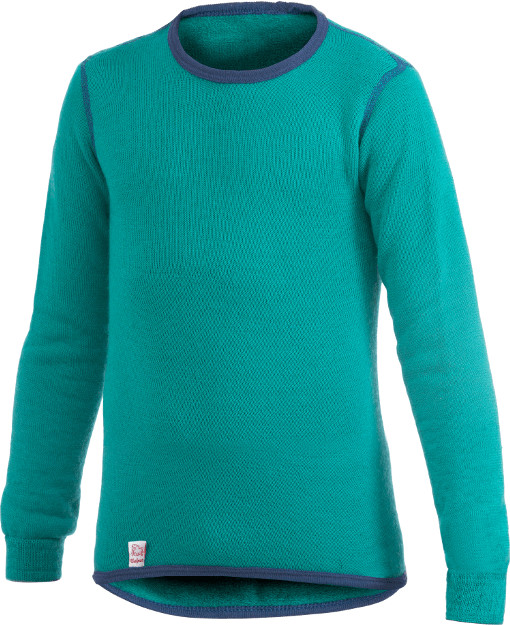 Woolpower Kids Crewneck 200 turtle green