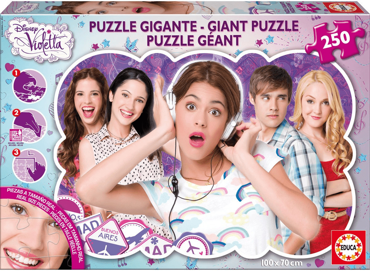 Educa Borrás Puzzle géant Violetta 250 pièces