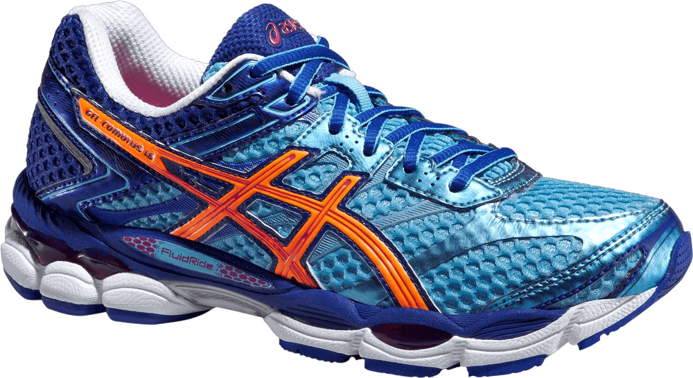 Asics Gel-Cumulus 16 Women soft blue/nectarine/deep blue