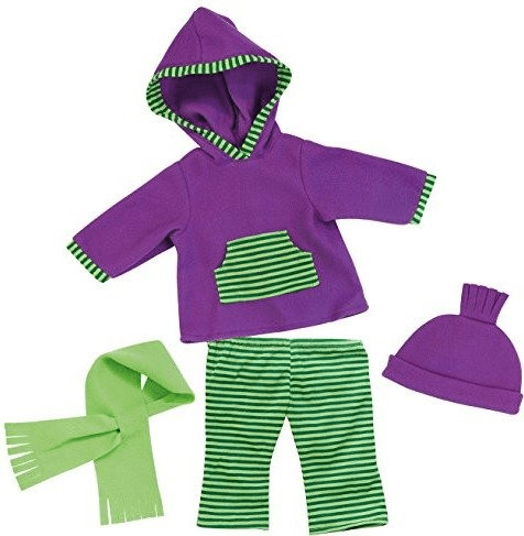 Bayer Design Gilet à capuche et pantalon Jogging Spot pour poupon de 40-46 cm (84644)
