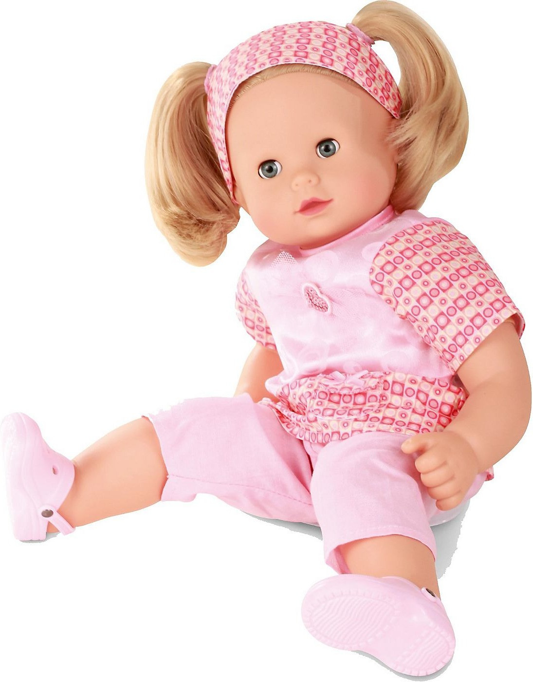 Götz Maxy Muffin 42 cm blonde avec brosse (1427172)