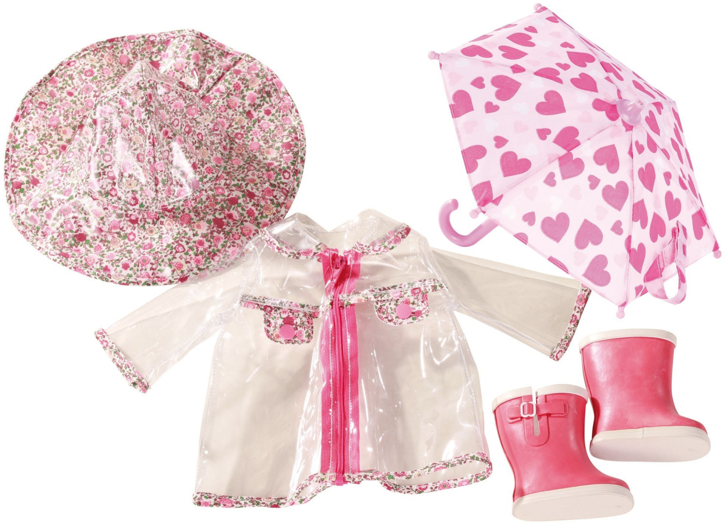 Götz Tenue et accessoires de pluie pour poupées 45-50 cm (3402190)