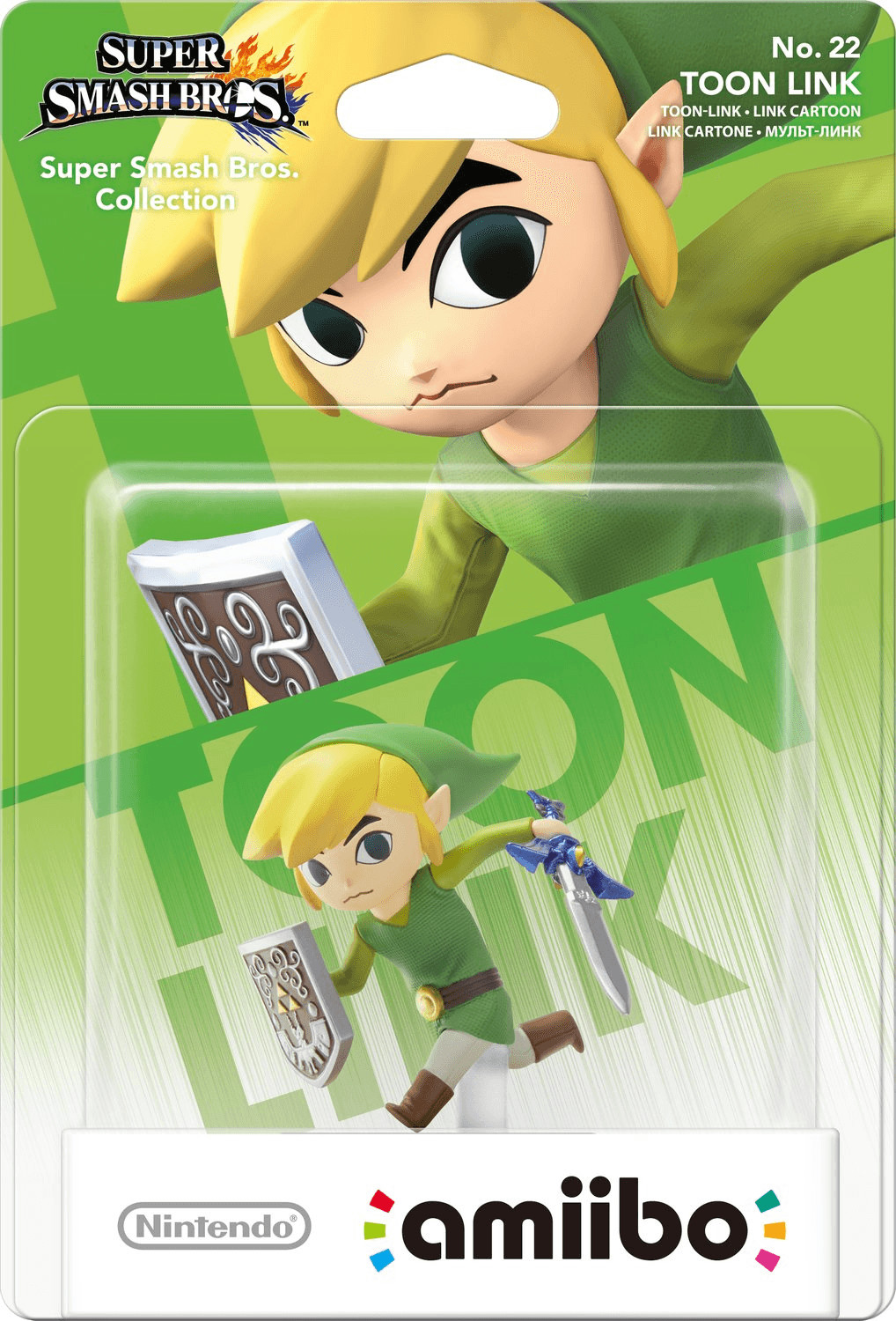 Nintendo amiibo Link Cartoon (Super Smash Bros. Collection)