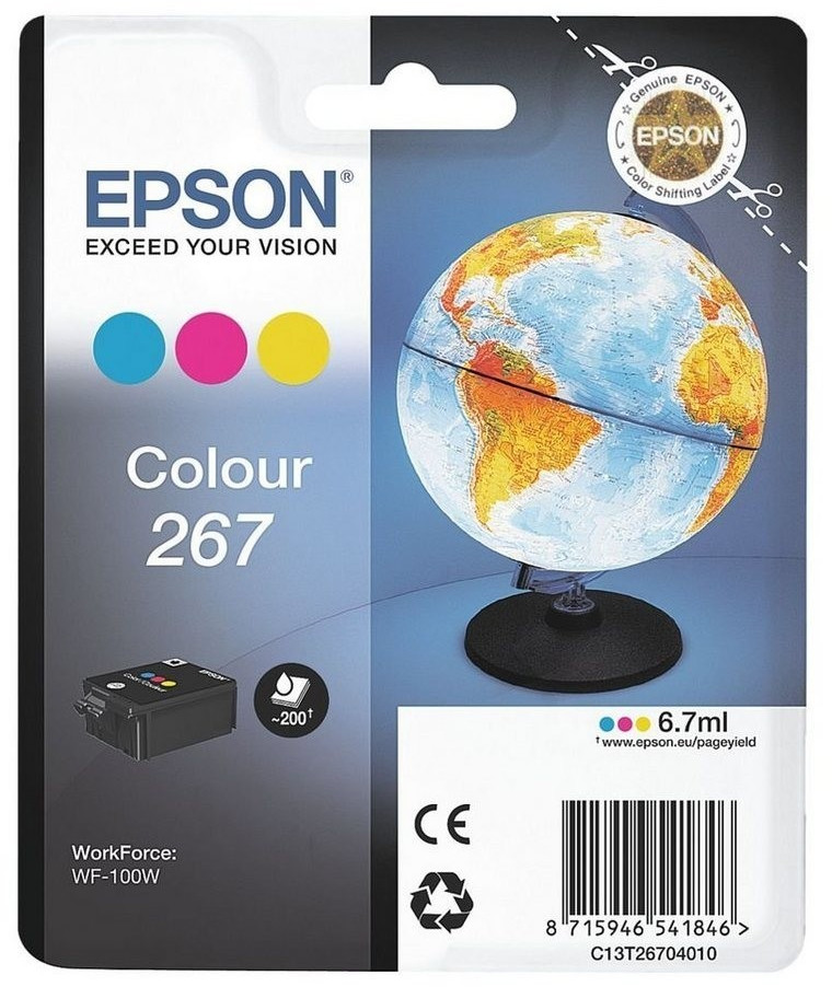 Epson 267 couleurs (C13T26704010)