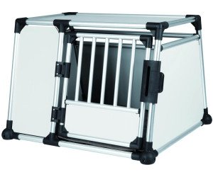 Aluminium S: 48 × 56 × 61 cm Trixie 39335 Transportbox graphit 
