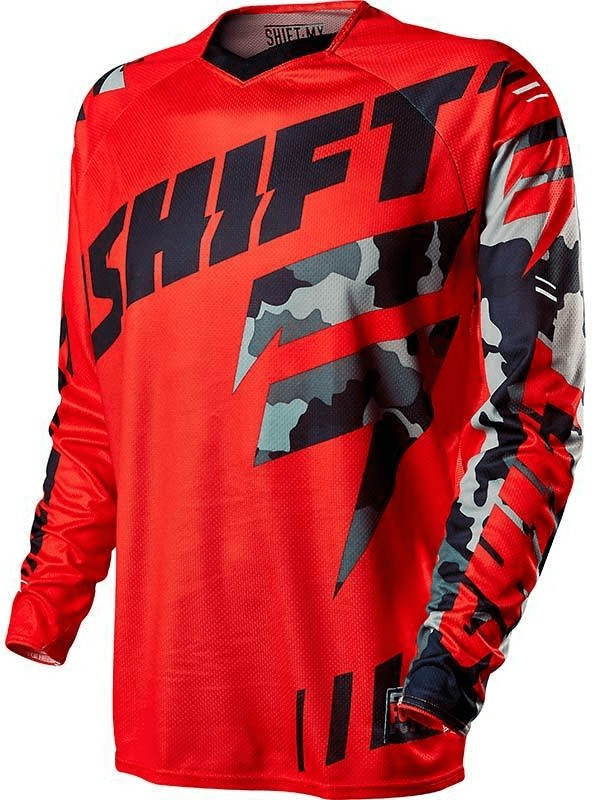 Shift Faction Camo Jersey