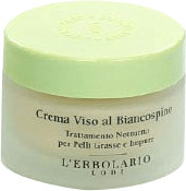 L'Erbolario Face Cream with Hawthorn & Pumpkin Seeds (50ml)