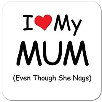 Boxer Gifts I Love My Mum Coaster
