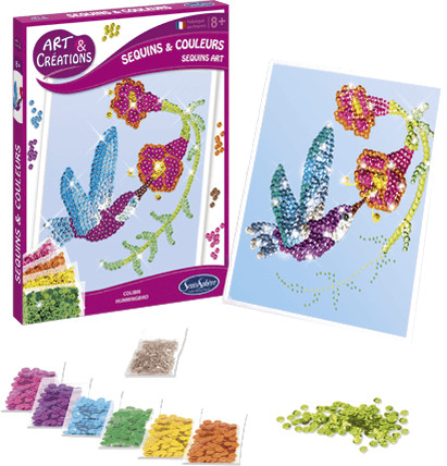 Sentosphère Sequins & colours - Colibri