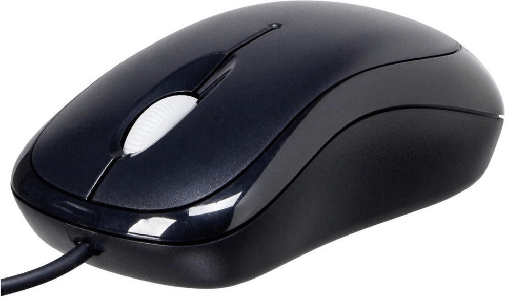 Microsoft Basic Souris optique de bureau noir