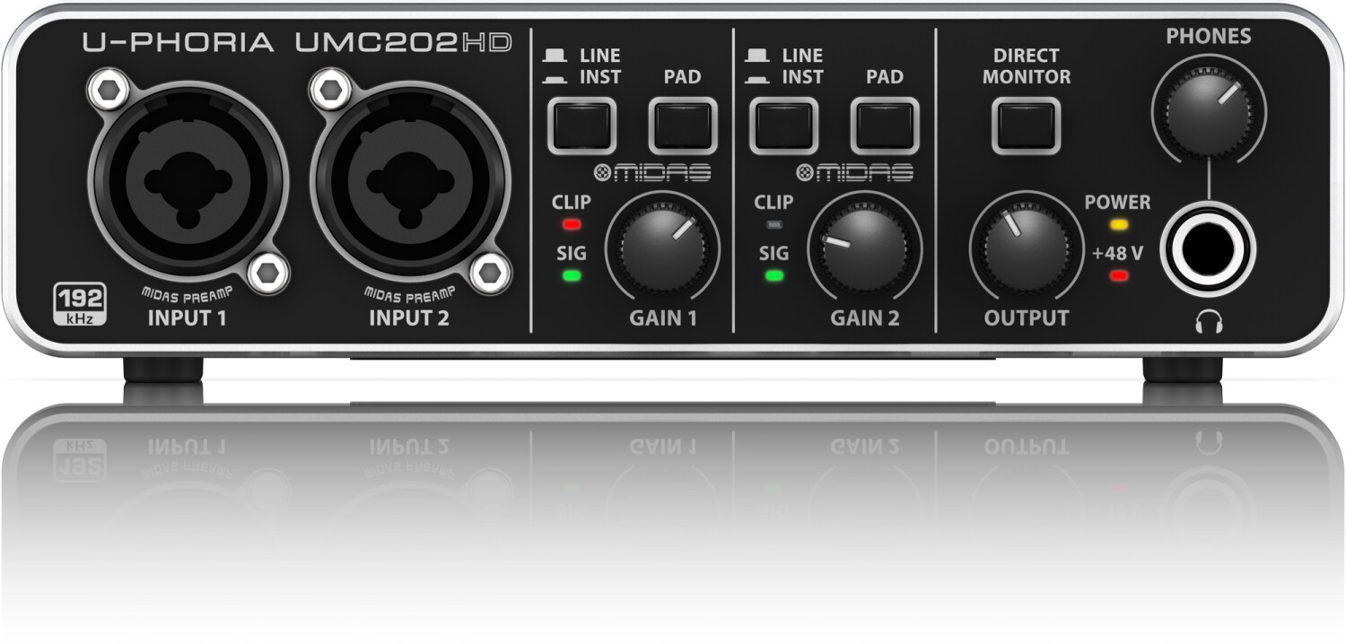 Behringer U-Phoria UMC202HD