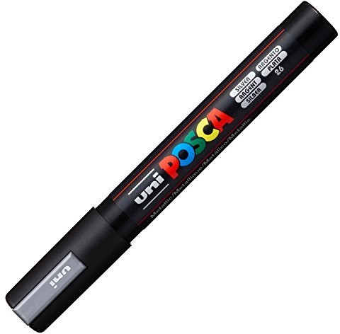 Uni Mitsubishi Pencil Posca PC-5M argent