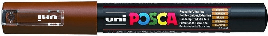 Uni Mitsubishi Pencil Posca PC-1M marron