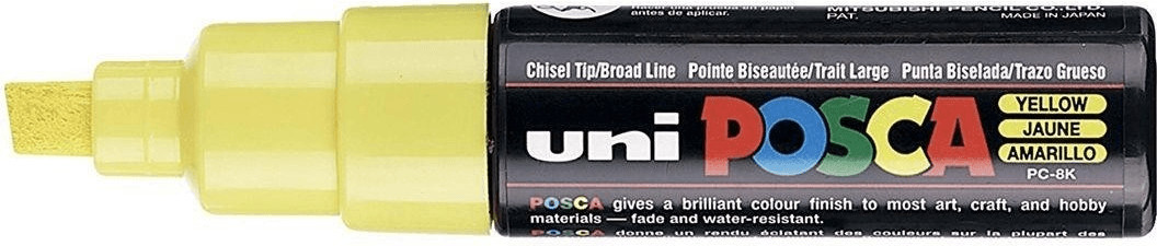 Uni Mitsubishi Pencil Posca PC-8K jaune