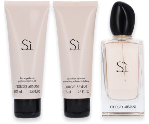 Buy Giorgio Armani Si Set EdP 100ml BL 75ml SG 75ml from 110.99 Today Best Deals on idealo